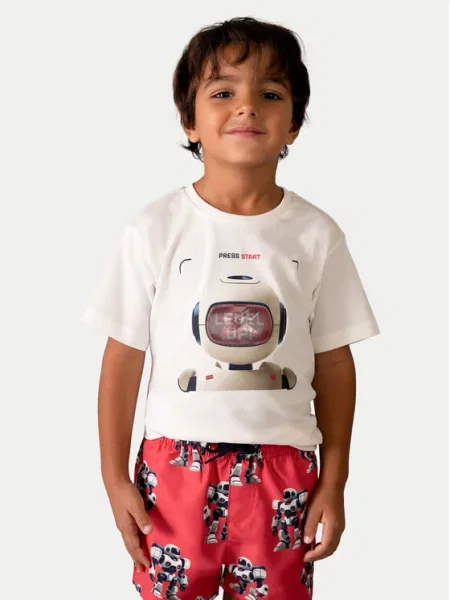Mayoral T-Shirt Εκρού