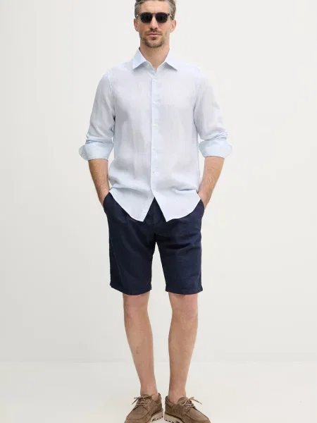 Сорочка з льону Paul&Shark