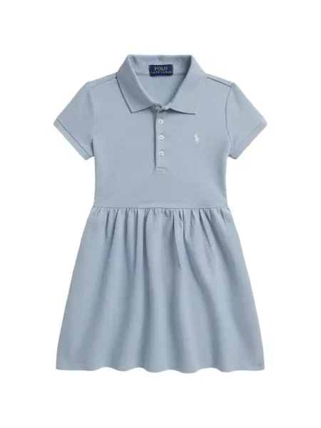 Sukienka dziecięca Polo Ralph Lauren niebieska