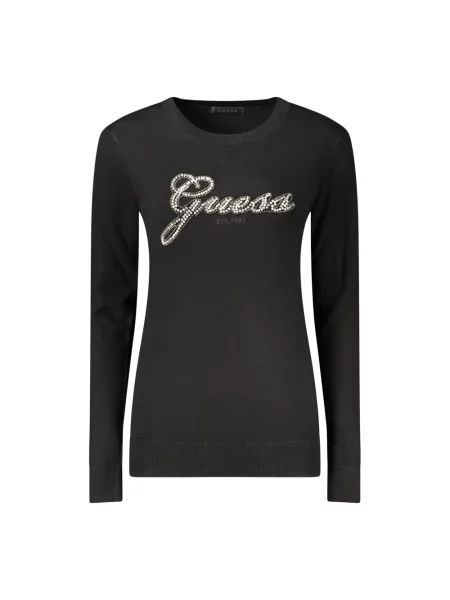 Guess Sweter czarny