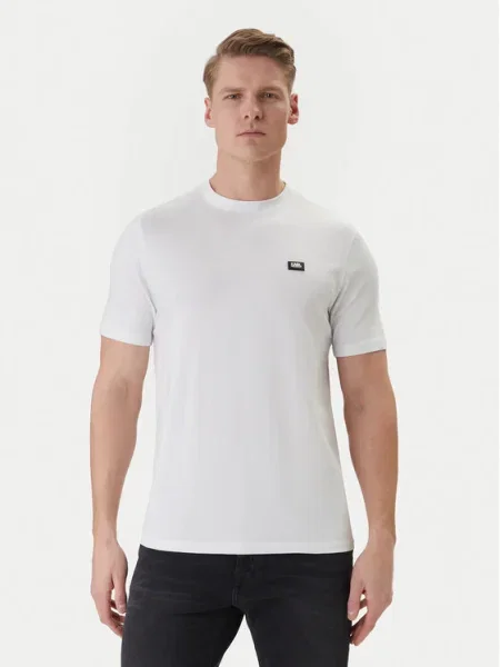 KARL LAGERFELD Tricou alb