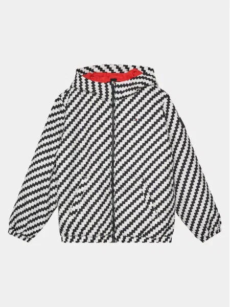 Tommy Hilfiger Kurtka przejściowa Zig Zag D biały