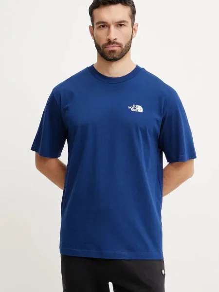 Kratka majica The North Face Essential mornarsko modra