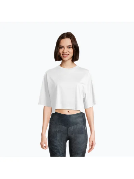 FILA tricou pentru femei Recanati strălucitor alb