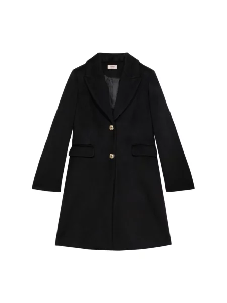 Płaszcz Oltre do kolan czarny