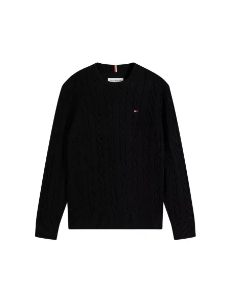 TOMMY HILFIGER Svetr černá