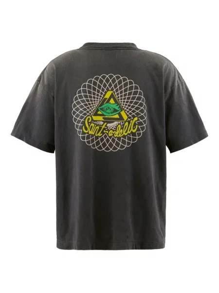 Tricou Saint Mxxxxxx cu imagine gri