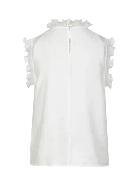 Coster Copenhagen Bluză Top alb