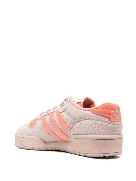 Pruhované trekkingové lněné tenisky Adidas UltraBoost šedé