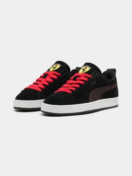 Замшевые кеды Puma черные