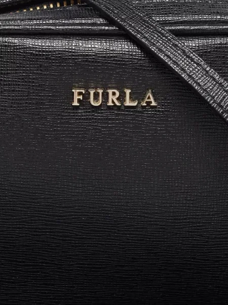 Body Furla din piele negru