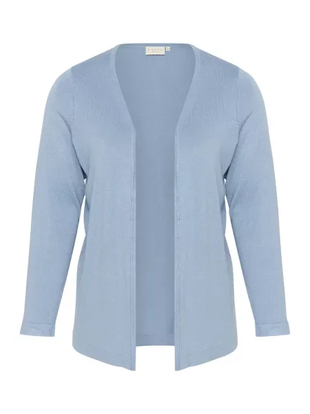 KAFFE CURVE Geacă tricotată Farsia opal