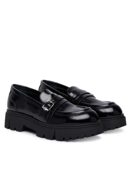 Dětské polobotky Calvin Klein černé