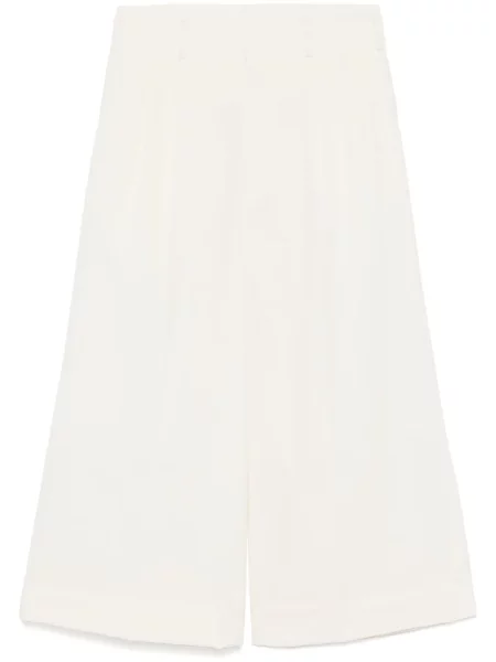 Pantaloni Comme Des Garçons de lână alb