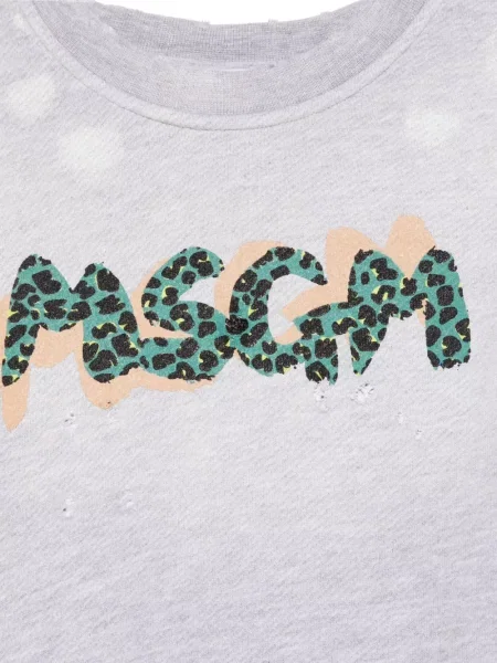 Koszulka dziecięca Msgm szara