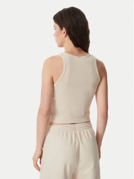 Adidas Top Kit Small Logo Rib Tank Kremna