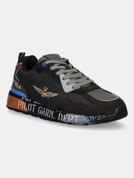 Маратонки Aeronautica Militare SNEAKERS черно