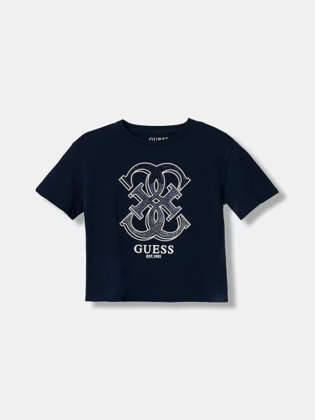 Guess Póló Sötétkék Regular Fit
