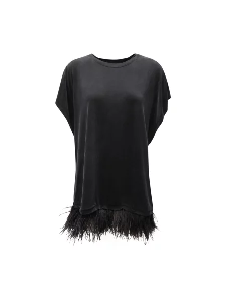 Maksi sukienka koszulowa Dondup czarna