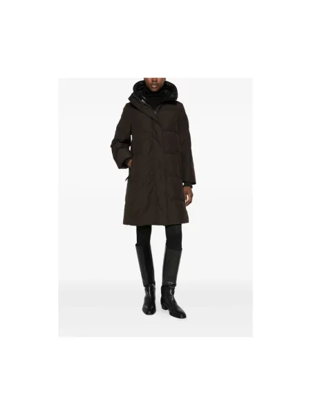 Parka Canada Goose brązowa