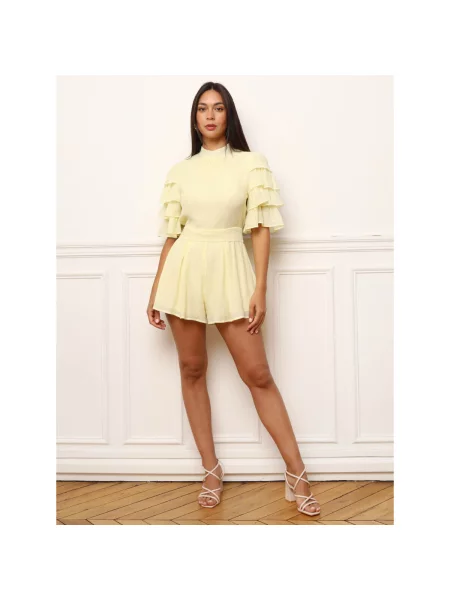 Salopetă La Modeuse galben