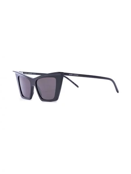 Katės akių akiniai nuo saulės Saint Laurent Eyewear juoda