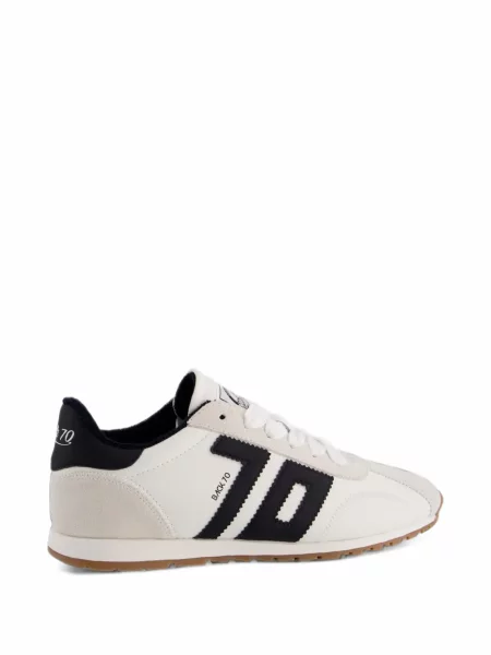 Sneakers Back 70 με αυτόγραφο κίτρινο