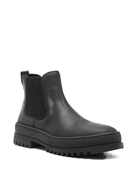 Botine chelsea Blauer din piele negru