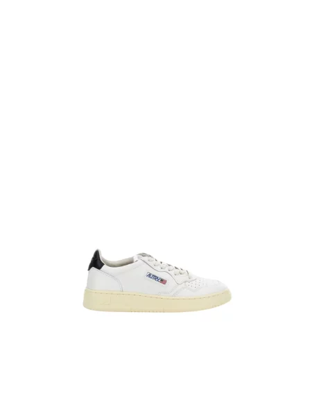 Sneakers Autry Medalist Low Man Leat/ Leat Wht/ Black EUR 42 białe