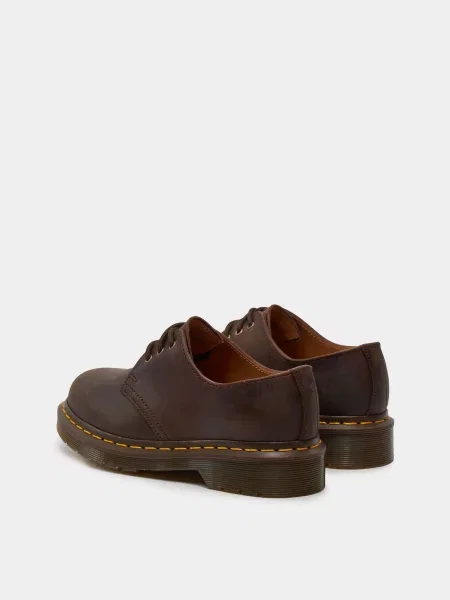Кожаные туфли Dr. Martens коричневые