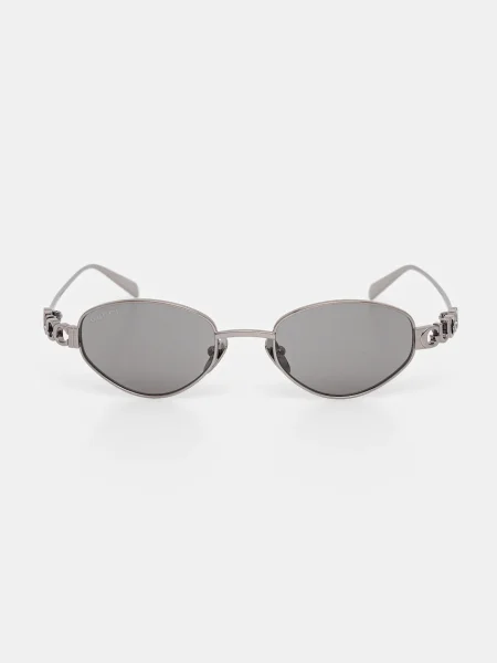 Gucci ochelari de soare argintiu