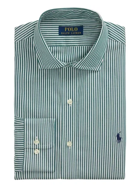 Μικρός κασκέτο Polo Ralph Lauren με χαμηλή μέση υφαίνω διαγωνίως πράσινο