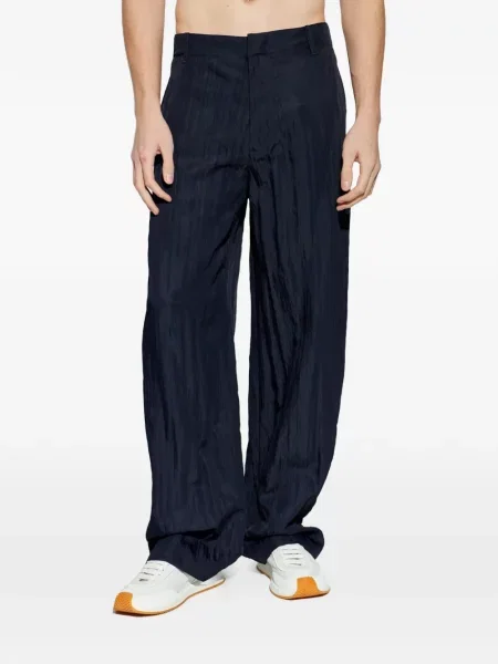 Pantaloni Giorgio Armani albastru