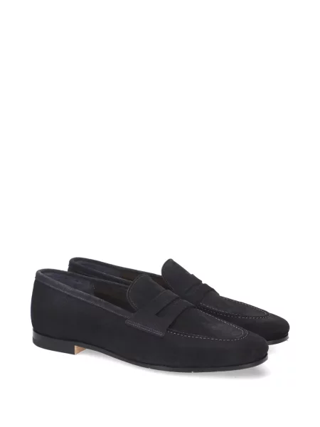 Pantofi loafer Premiata din piele de căprioară negru