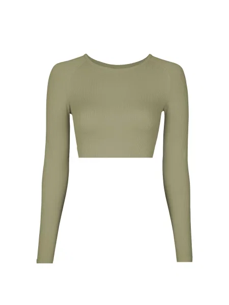 SNOCKS Funkcionalna majica oliva