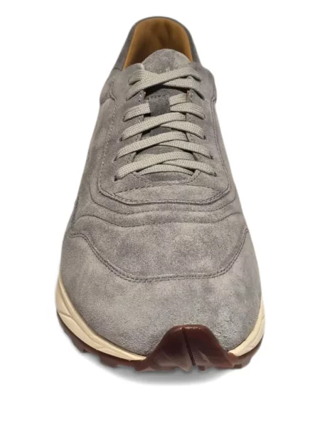 Sneakers Henderson Baracco με κορδόνια σουέντ γκρι