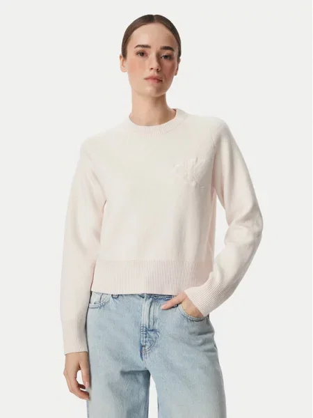 Calvin Klein Jeans Pulover deschis roz