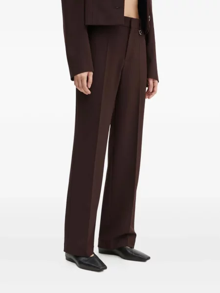 Pantaloni Aeron cu dungi maro
