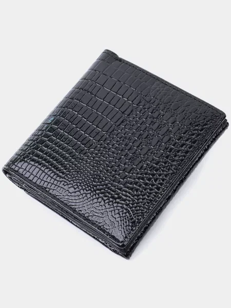 ST Leather Accessories Гаманець Шкіра чорний