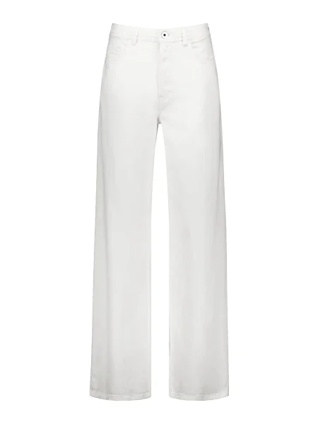 TAIFUN Jeans denim alb