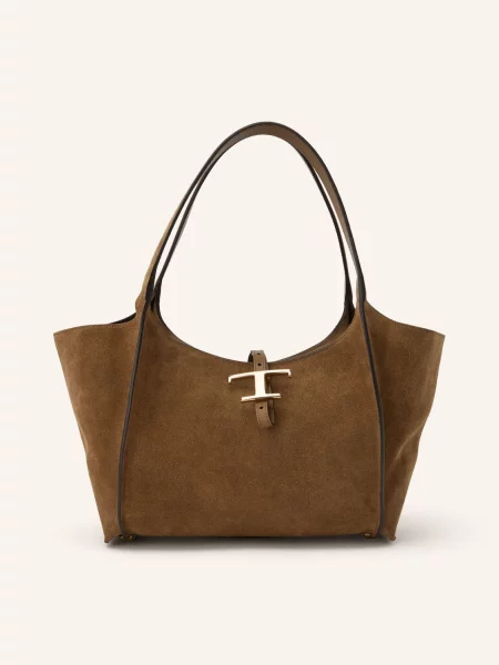 Shopper kabelka Tod's hnědá
