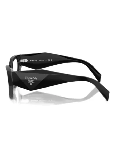Ochelari de soare Prada Eyewear cu imprimeu geometric negru
