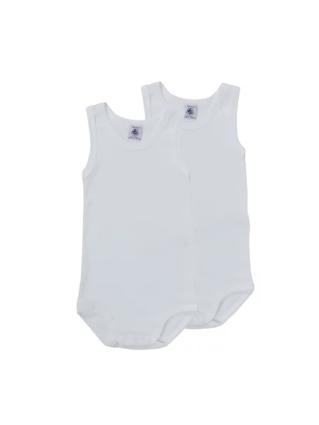 Body copii Petit Bateau alb