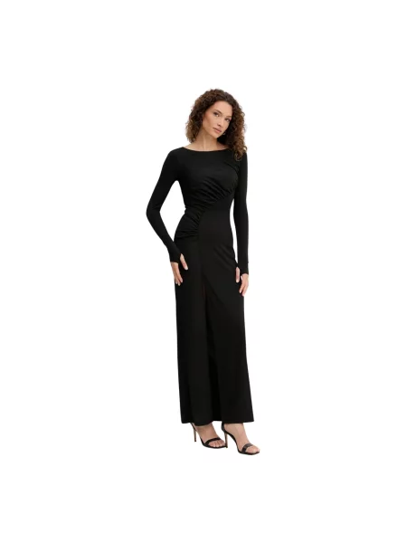 Sukienka maxi Twinset czarna