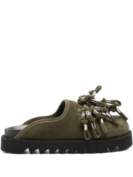 Papuci tip mules Toga Pulla verde