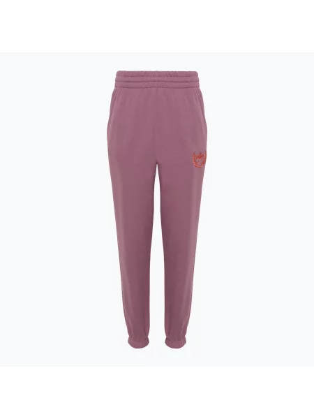 Spodnie dziecięce Nike Sportswear Club Fleece plum dust/light wild mango różowe