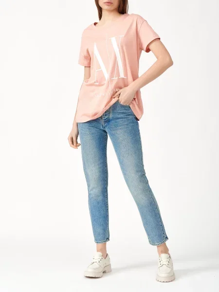 Джинси Armani Exchange блакитні