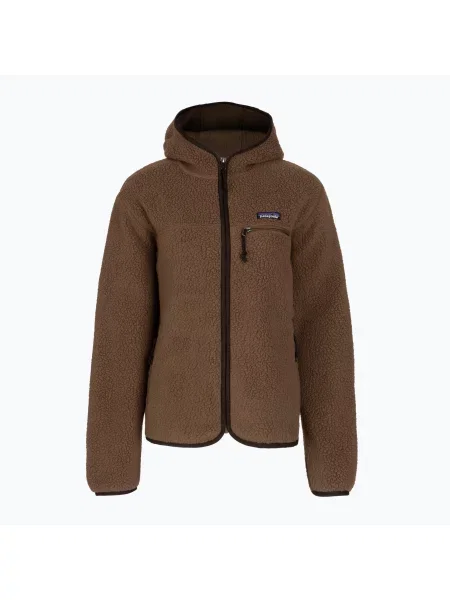 Bluză fleece pentru femei Patagonia Retro Pile Hoody berm brown maro