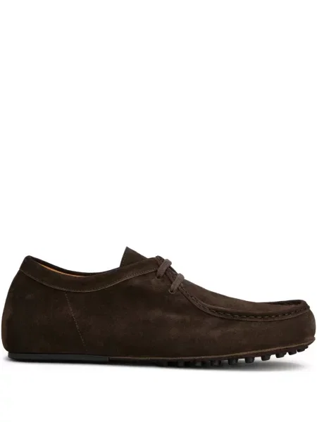 Pantofi derby Tod's cu șireturi din dantelă maro