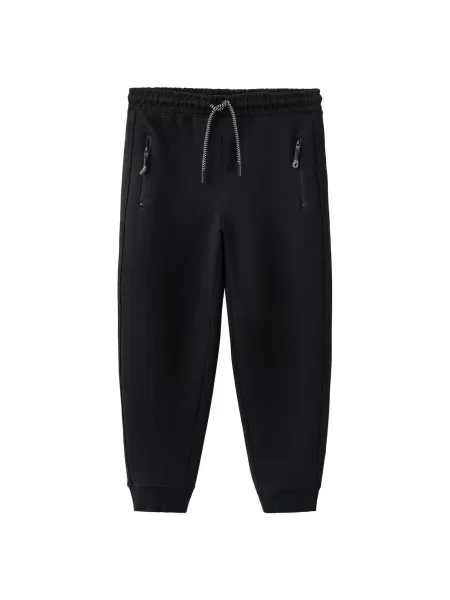 MANGO KIDS Pantaloni ZIPSET' negru
